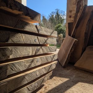 Live edge and character boards